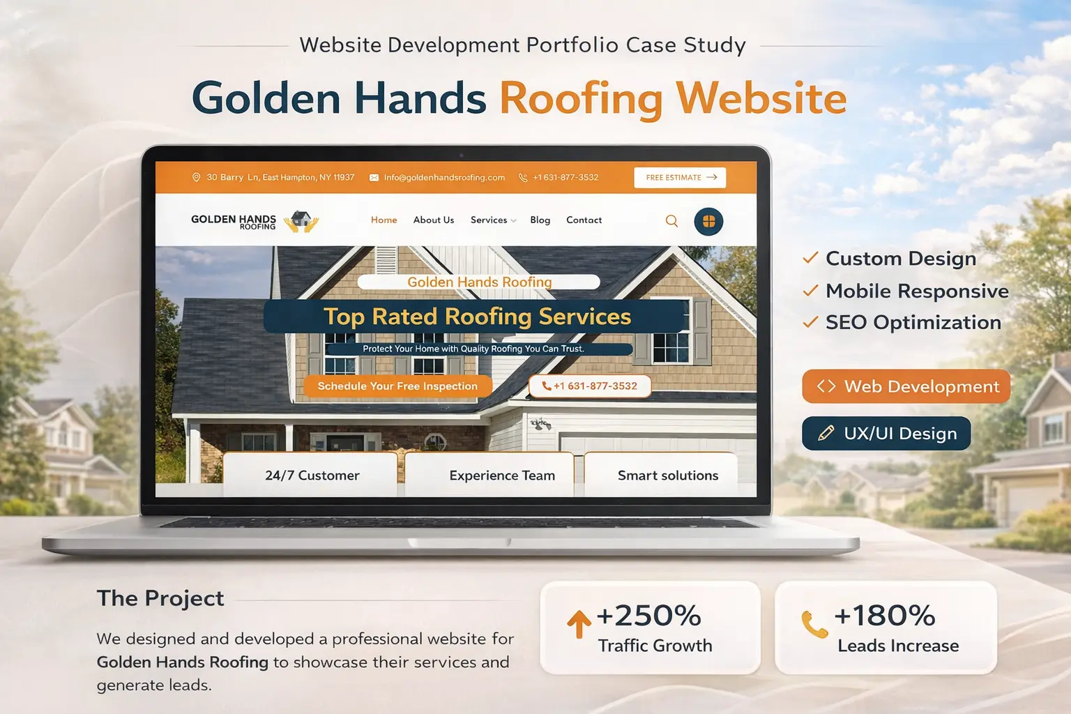 Golden Hands Roofing Project
